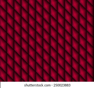 Abstract background of  red rhombuses