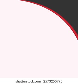 abstract background with red ribbon