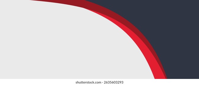 abstract background with red ribbon