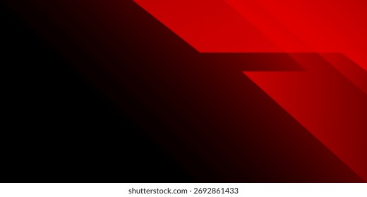 Fundo abstrato Forma vermelha com tecnologia de conceito para modelo, cartaz, papel de parede, design de panfleto. Ilustração vetorial