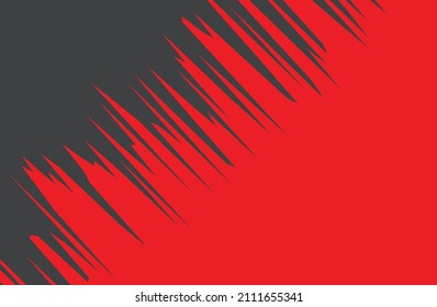 Fondo abstracto con pinzas rojas y patrón de línea irregular y un área de copia