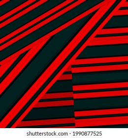 abstrakter Hintergrund mit roten Streifen. 