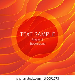 Abstract Background Red wave Circles