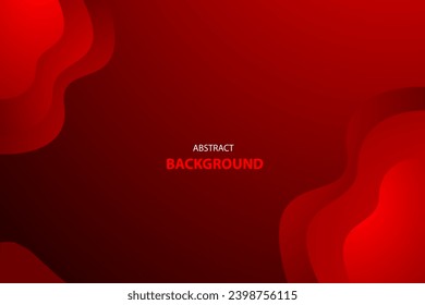 Abstract background with Red wave layer frame. modern design. Vector illustration