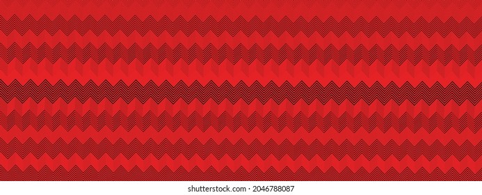 fondo abstracto con líneas de onda rojas