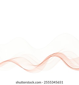 Abstract background with Red waves. Design element for brochure, website, flyer. Eps 10