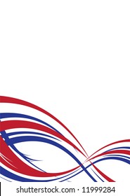 Abstract Background In Red White And Blue Us Colors