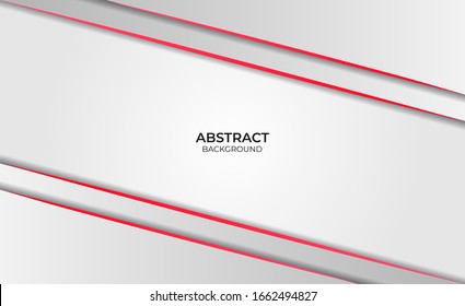 Abstract Background Red And White Design
