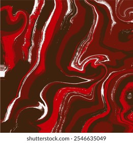 Fondo abstracto con líneas rojas y blancas, fondo Abstractas de la textura del mármol