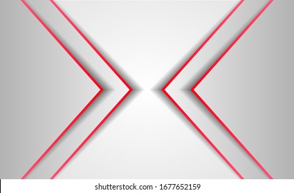 Abstract Background Red And White Style