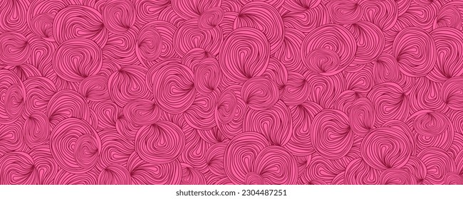 abstract background red yarn vector illustration