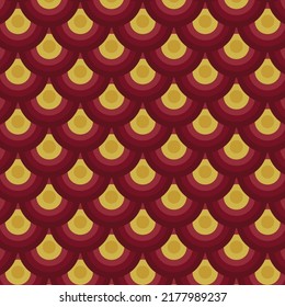 Abstract background red and yellow circles laid out side by side, most commonly used in china or made into fabric patterns,shawls,table covers,bags,shirts, skirts,boxes print,diy work,carpet,gift wrap