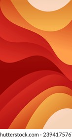 Resumen de fondo color amarillo rojo con líneas onduladas y gradientes es un activo versátil adecuado para varios proyectos de diseño como sitios web, presentaciones, materiales impresos, publicaciones en medios sociales 