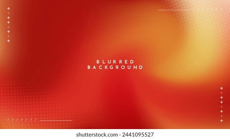 Resumen El color amarillo rojo con imagen borrosa es un activo de diseño visualmente atractivo para su uso en anuncios, sitios web o publicaciones en redes sociales para agregar un toque moderno a las imágenes.