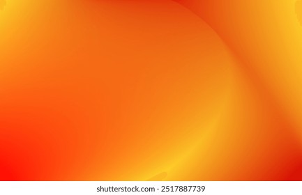 Abstract background in red and yellow color. Elegant dynamic and bright gradient for digital, banner, business, brochure, advertising, print, advertising, surface, branding, landing page, greeting