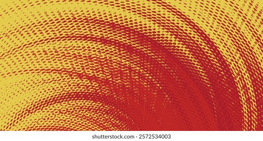 Abstract background with red and yellow paint strokes. vector illustration.