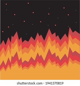 abstract background in reddish and yellow colors