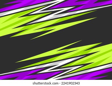 Abstract background with reflective colorful arrow pattern and with some copy space area
