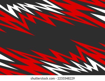Abstract background with reflective jagged spike pattern and with some copy space area