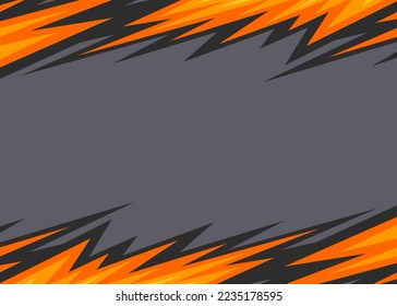 Abstrakter Hintergrund mit reflektierendem, gezacktem Muster und mit etwas Kopienraum