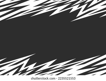 Fondo abstracto con el patrón de puntas retorcidas reflectantes y con un área de copia