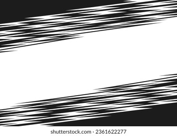 Abstract background with reflective jagged spike pattern and with some copy space area
