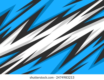 Abstract background with reflective jagged spike pattern