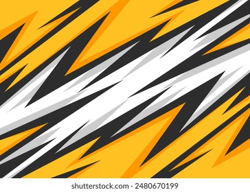 Abstract background with reflective jagged spike pattern