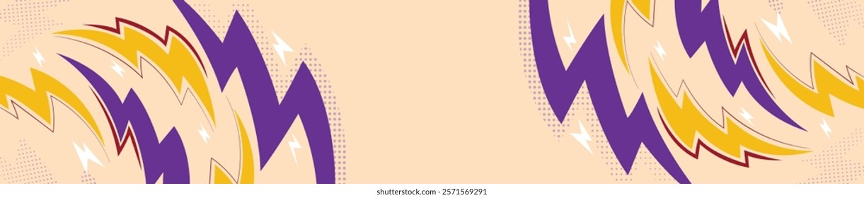Abstract background with reflective seamless sharp arrow line pattern