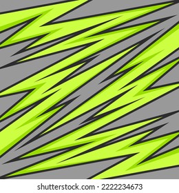 Abstract background with reflective sharp arrow pattern