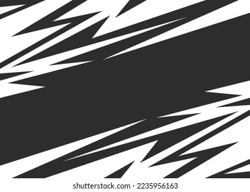 Abstract background with reflective sharp arrow pattern and with some copy space area