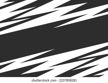 Abstract background with reflective sharp arrow pattern and with some copy space area