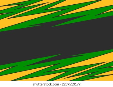 Abstract background with reflective sharp arrow pattern and with some copy space area