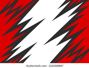 Abstract background with reflective sharp and spike line pattern