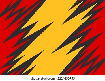 Abstract background with reflective sharp and spike line pattern