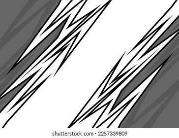 Abstract background with reflective spike arrow line pattern. Abstract racing themed background