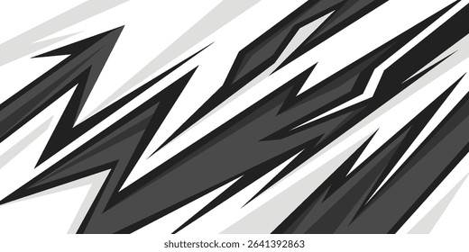 Abstract background with reflective spike arrow line pattern. Abstract racing themed background