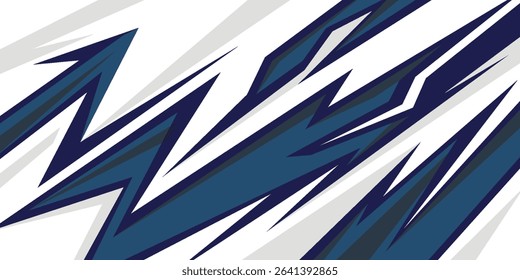 Abstract background with reflective spike arrow line pattern. Abstract racing themed background