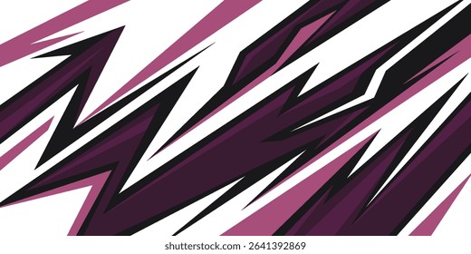 Abstract background with reflective spike arrow line pattern. Abstract racing themed background