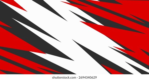 Abstract background with reflective spike arrow line pattern. Abstract racing themed background