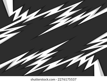 Abstract background with reflective spike line pattern