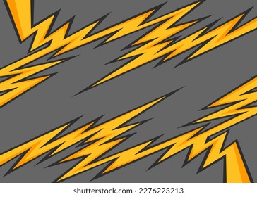 Abstract background with reflective spike line pattern
