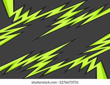 Abstract background with reflective spike line pattern