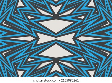 Fondo abstracto con patrón de línea tribal reflectante