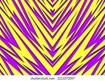 Abstract background with reflective tribal pattern