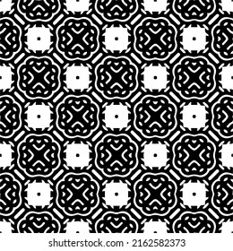 Abstract background with repeat pattern . Black and white color. Unique geometric vector swatch. Perfect for site backdrop, wrapping paper, wallpaper, textile and surface design.