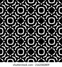 Abstract background with repeat pattern . Black and white color. Unique geometric vector swatch. Perfect for site backdrop, wrapping paper, wallpaper, textile and surface design.