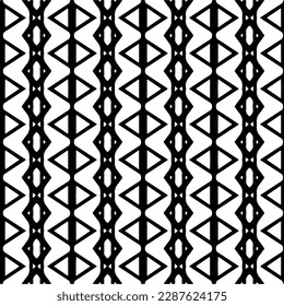 Abstract background with repeat pattern . Black and white color. Unique geometric vector swatch. Perfect for site backdrop, wrapping paper, wallpaper, textile and surface design. 