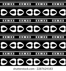 Abstract background with repeat pattern . Black and white color. Unique geometric vector swatch. Perfect for site backdrop, wrapping paper, wallpaper, textile and surface design. 