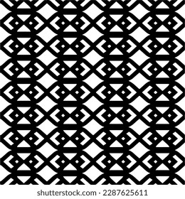 Abstract background with repeat pattern . Black and white color.  Perfect for site backdrop, wrapping paper, wallpaper, textile and surface design. 